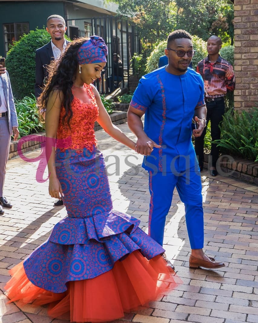 Tswana traditional wedding dresses patterns